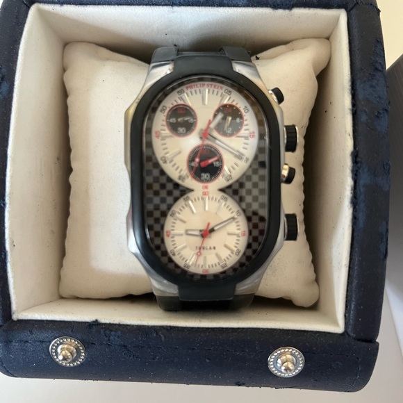 Philip Stein Men Teslar Sport Chronograph Watch - Picture 1 of 7